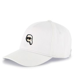 Шапка с козирка KARL LAGERFELD Z30398 Бял