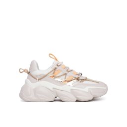 Steve Madden Сникърси Spectator SM11002961 Бял