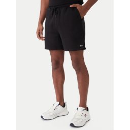 Tommy Jeans Спортни шорти Flag Beach DM0DM21931 Черен Regular Fit