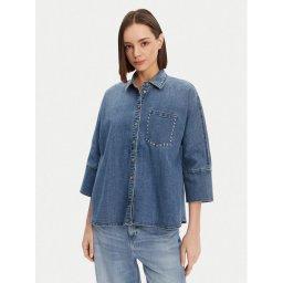 ONLY дънкова риза Grace 15338585 Син Loose Fit