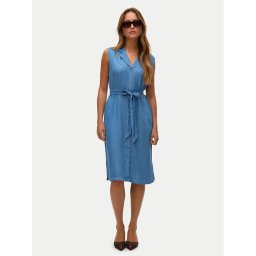 Vero Moda Лятна рокля Bree 10304888 Син Regular Fit