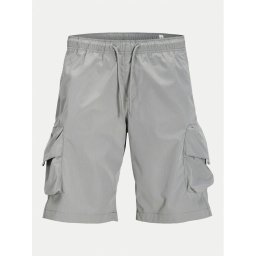 Jack & Jones Шорти от плат Cole 12269386 Сив Cargo Fit
