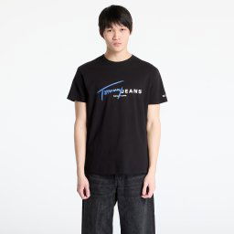 Тениска Tommy Jeans Regular Signature Dna Tee Black M