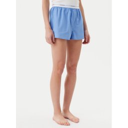 Calvin Klein Underwear Пижамени шорти LV00QS7411 Син Relaxed Fit