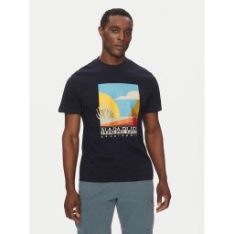 Napapijri Тишърт S-Arbia NP0A4IE3 Тъмносин Regular Fit