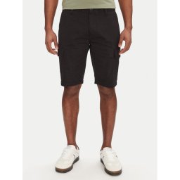 Tommy Jeans Шорти от плат Scanton DM0DM21949 Черен Regular Fit