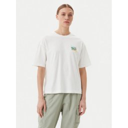 Napapijri Тишърт S-Nice NP0A4IG4 Екрю Regular Fit