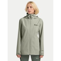 Jack Wolfskin Outdoor яке Trailtime 2l A63902 Зелен Regular Fit