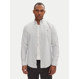 Tommy Jeans Риза DM0DM20668 Син Slim Fit