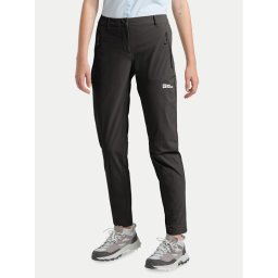 Jack Wolfskin Outdoor панталони Hikeout A63927 Черен Regular Fit