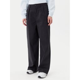 New Balance Текстилни панталони Boylston WP51538 Черен Relaxed Fit
