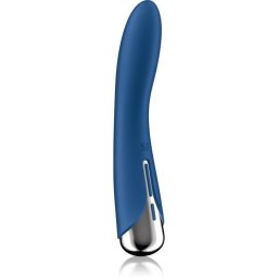 Satisfyer Spinning Vibe 1 вибратор въртящ се Blue 17.5 см