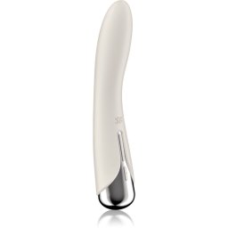 Satisfyer Spinning Vibe 1 вибратор въртящ се Beige 17.5 см