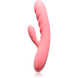 Svakom Avery Powerful Thrusting вибратор със стимулиране на клитора Strawberry Pink 19.1 см