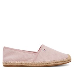 Еспадрили Tommy Hilfiger Flag Canvas Espadrille FW0FW08541 Розов