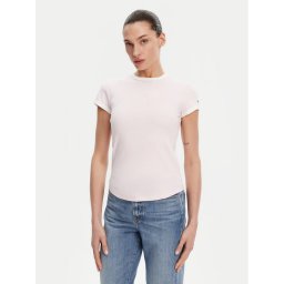 Tommy Hilfiger Тишърт WW0WW44581 Розов Slim Fit