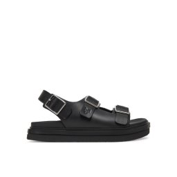 Calvin Klein Jeans Сандали Flat Molded Sandal Buckle YW0YW01785 Черен