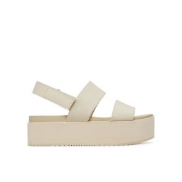 Calvin Klein Jeans Сандали Flatform Sandal Sling In YW0YW01788 Екрю