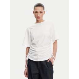 French Connection Тишърт 76YAF Бял Regular Fit