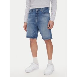 Tommy Jeans Дънкови шорти Isaac DM0DM20952 Син Relaxed Fit