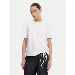 French Connection Тишърт 76QZA Бял Relaxed Fit