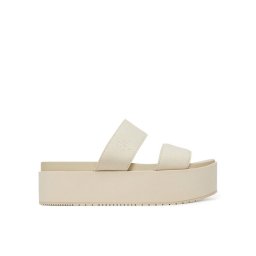 Calvin Klein Jeans Чехли Flatform Sandal Webbing In YW0YW01789 Екрю