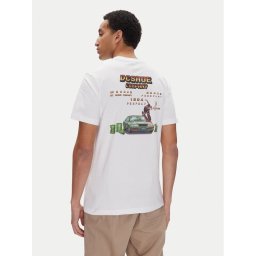 DC Shoes Тишърт ADYZT05457 Бял Heritage Fit