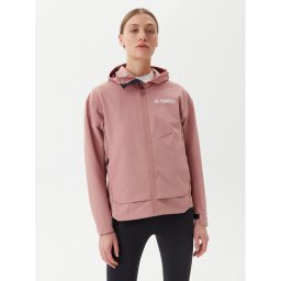 adidas Яке softshell Terrex Multi JC6861 Розов Regular Fit