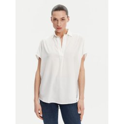 French Connection Блуза 72MZN Бял Relaxed Fit