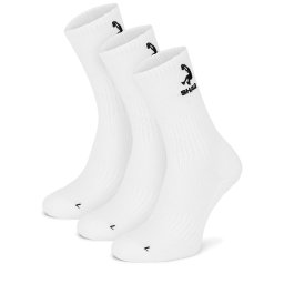 Дълги чорапи Shaq AS_SHQ_H_001W_SS25 (3-PACK) Бял