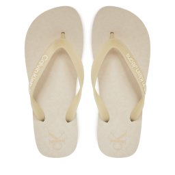 Джапанки Calvin Klein Jeans Beach Sandal Flatform Tpu YW0YW01830 Екрю
