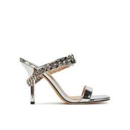 MICHAEL Michael Kors Чехли Bianca 40S5BCHS1M Сребрист