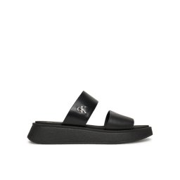 Calvin Klein Jeans Чехли Sandal Slide Double Strap YW0YW01694 Черен