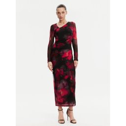 DKNY Коктейлна рокля DD4KU42A Черен Slim Fit