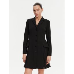 DKNY Коктейлна рокля DD4K1D67 Черен Regular Fit