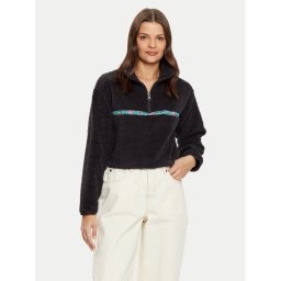 Billabong Полар Holiday EBJPF00106 Черен Relaxed Fit