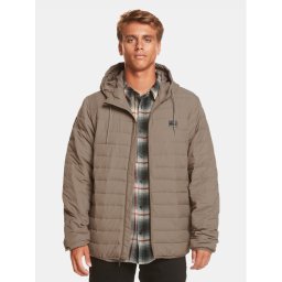 Quiksilver Преходно яке Scaly Hood Jckt EQYJK04008 Бежов Regular Fit