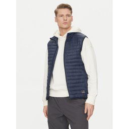 Quiksilver Елек Scalysleeveless Jckt EQYJK04009 Тъмносин Regular Fit