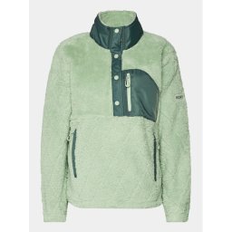 Roxy Суитшърт Alabama Otlr ERJFT04714 Зелен Regular Fit