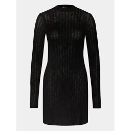 Billabong Ежедневна рокля Everleigh Mock Ktdr ABJKD00219 Черен Slim Fit