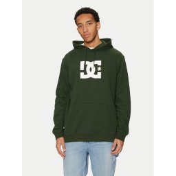 DC Shoes Суитшърт Star ADYSF03099 Зелен Relaxed Fit