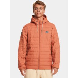 Quiksilver Преходно яке Scaly Hood Jckt EQYJK04008 Оранжев Regular Fit