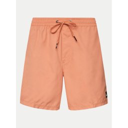 Quiksilver Плувни шорти Everyday Solid Volley AQYJV03153 Оранжев Regular Fit