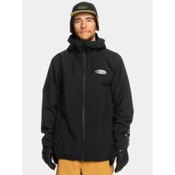 Quiksilver Outdoor яке High In Th Hood EQYTJ03436 Черен Regular Fit