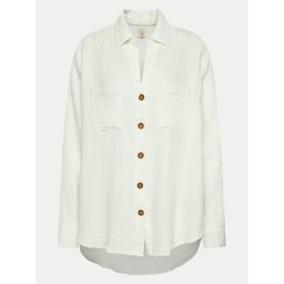 Billabong Риза Swell ABJWT00487 Бял Relaxed Fit