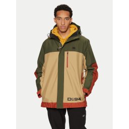 DC Shoes Сноуборд яке Defiant ADYTJ03084 Зелен Standard Fit