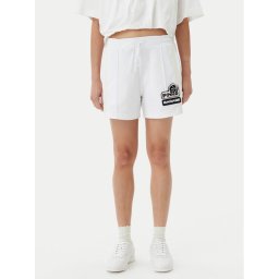 PINKO Спортни шорти Max Shorts Interlock Tecni 105271 A2MD Бял Regular Fit