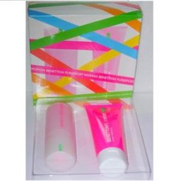 Benetton Pure Sport Woman EDT Spray 100ml + Shower Gel 200ml за жени