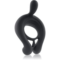 Playboy Toys Pleasure Triple Play Black пръстен за пенис вибриращ 1 бр.