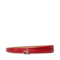 Дамски колан Calvin Klein Ck Buckle Skinny Belt 1.5 K60K612932 Червен